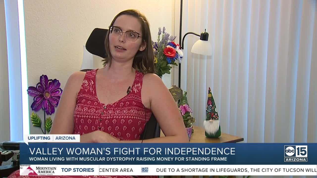 Valley woman seeks tool to help her regain independence