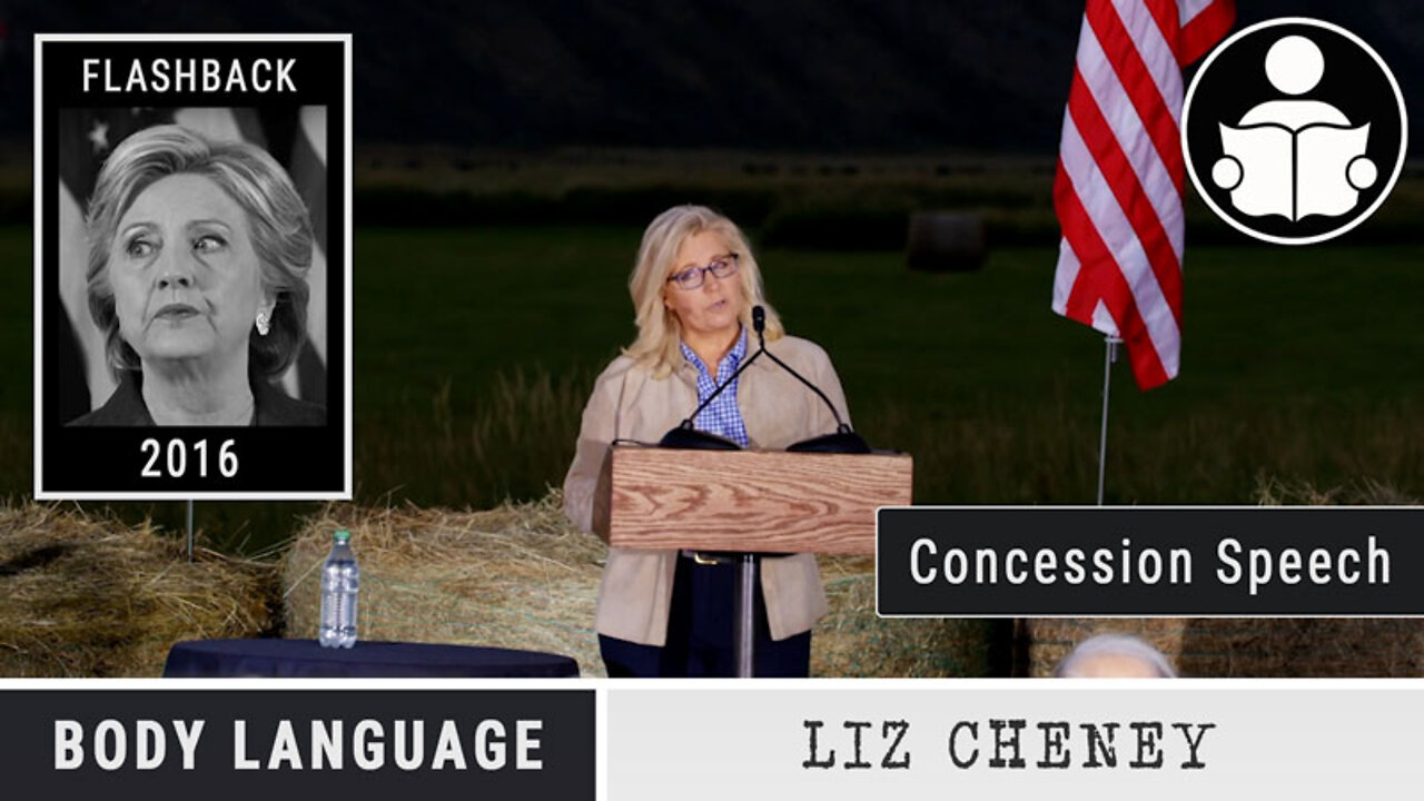 Body Language - Liz Cheney Concession Speech