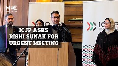International Centre of Justice for Palestinians presses Rishi Sunak to meet over Gaza