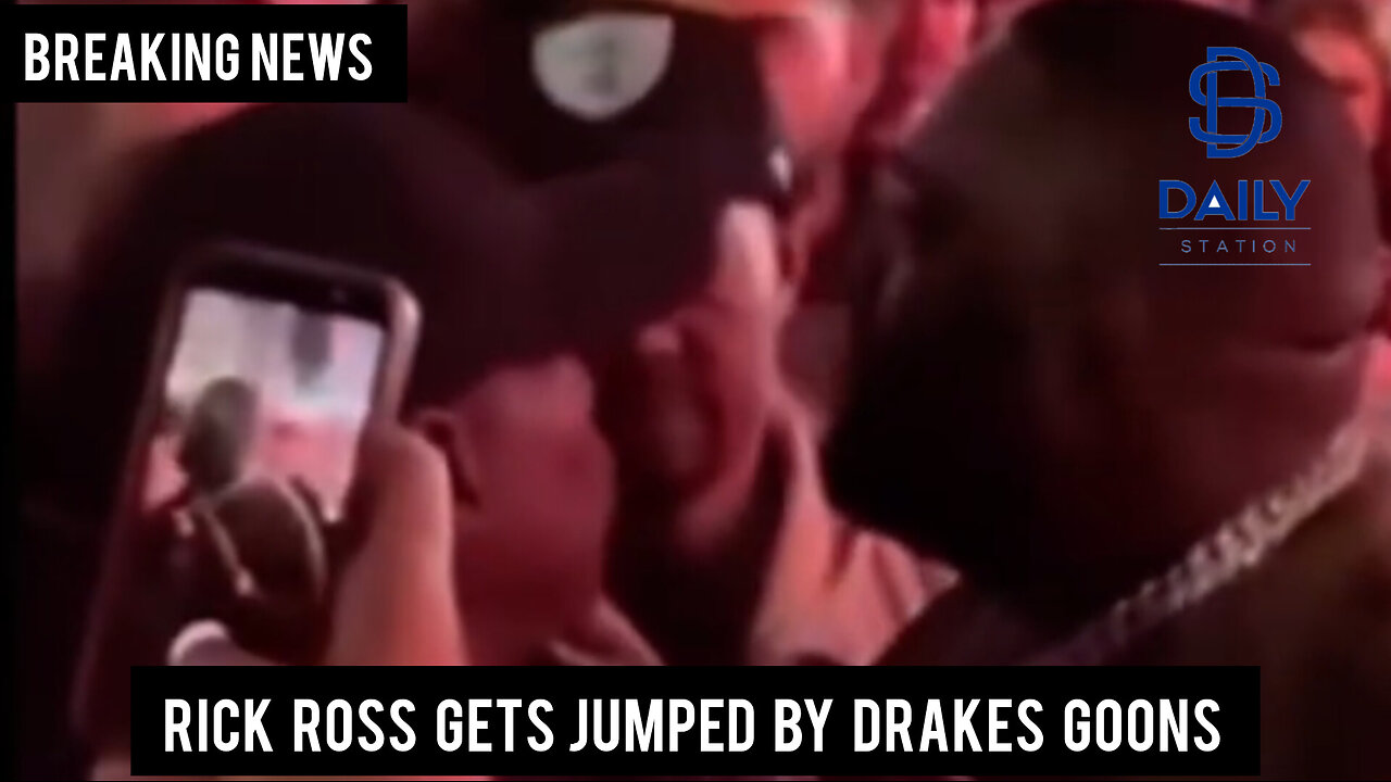 Rick Ross gets Jumped by Drake's Goons|Breaking|