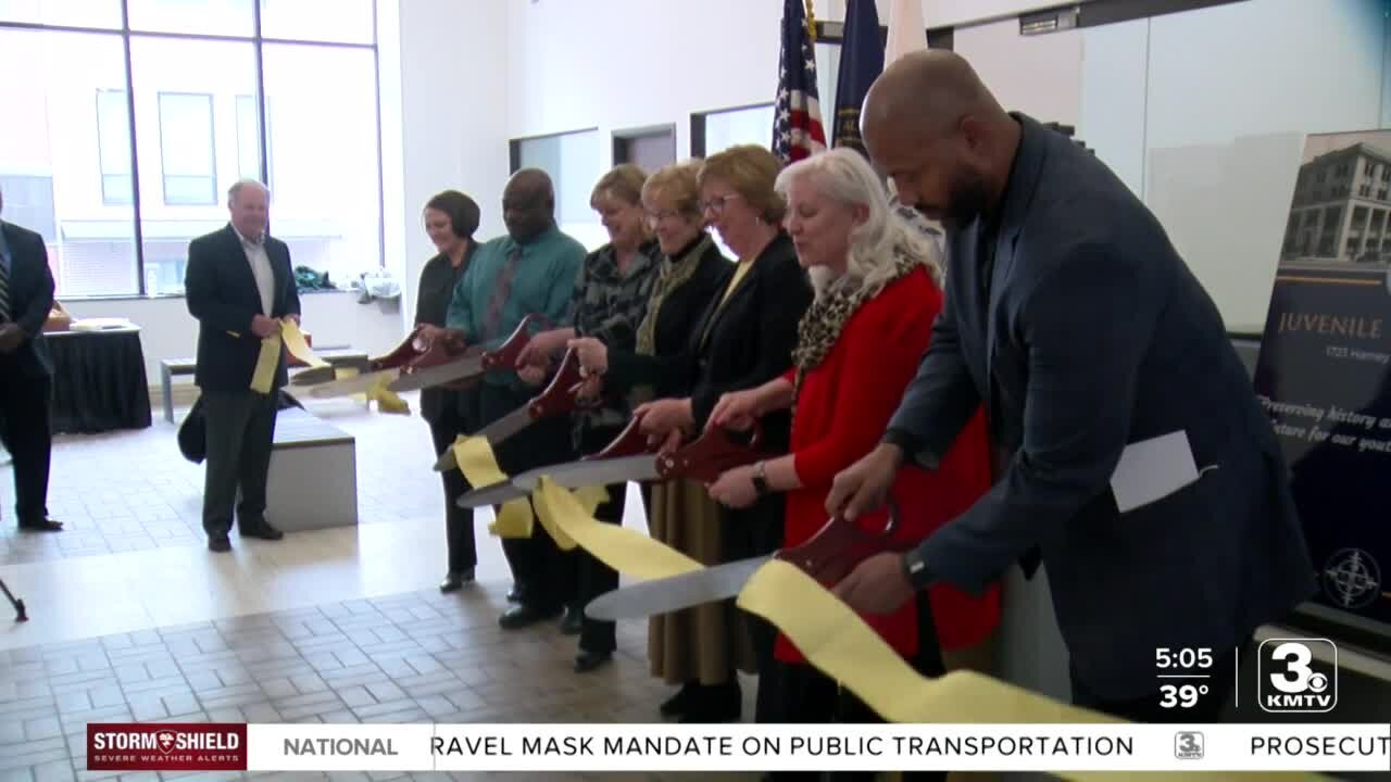 Ribbon cut on Douglas County juvenile probation office Wednesday