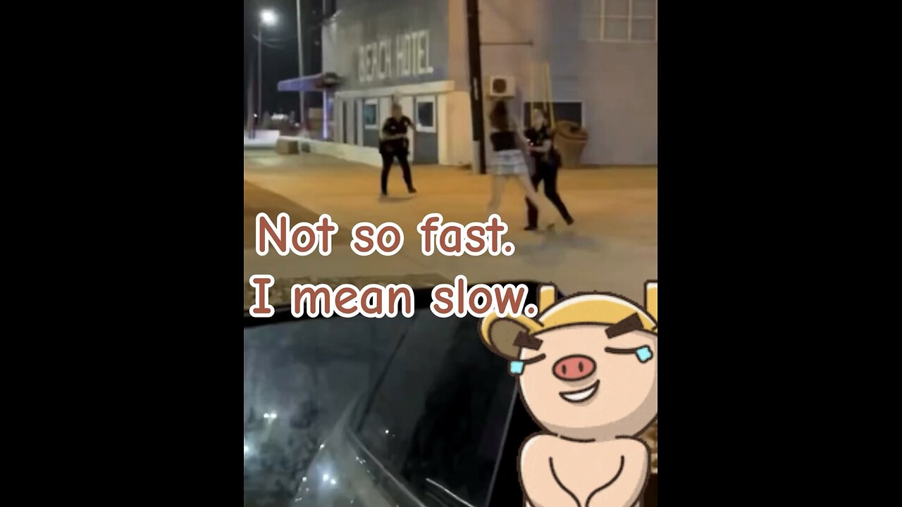 When you are just too fast.