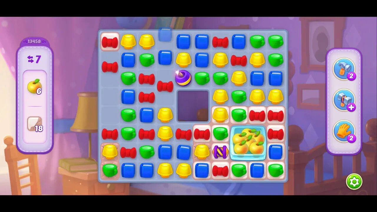 Playrix Homescapes Gameplay Walkthrough Level 13458