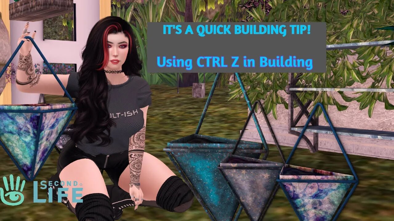 Second Life Debunking the Myth of CTRL Z in Building Mode