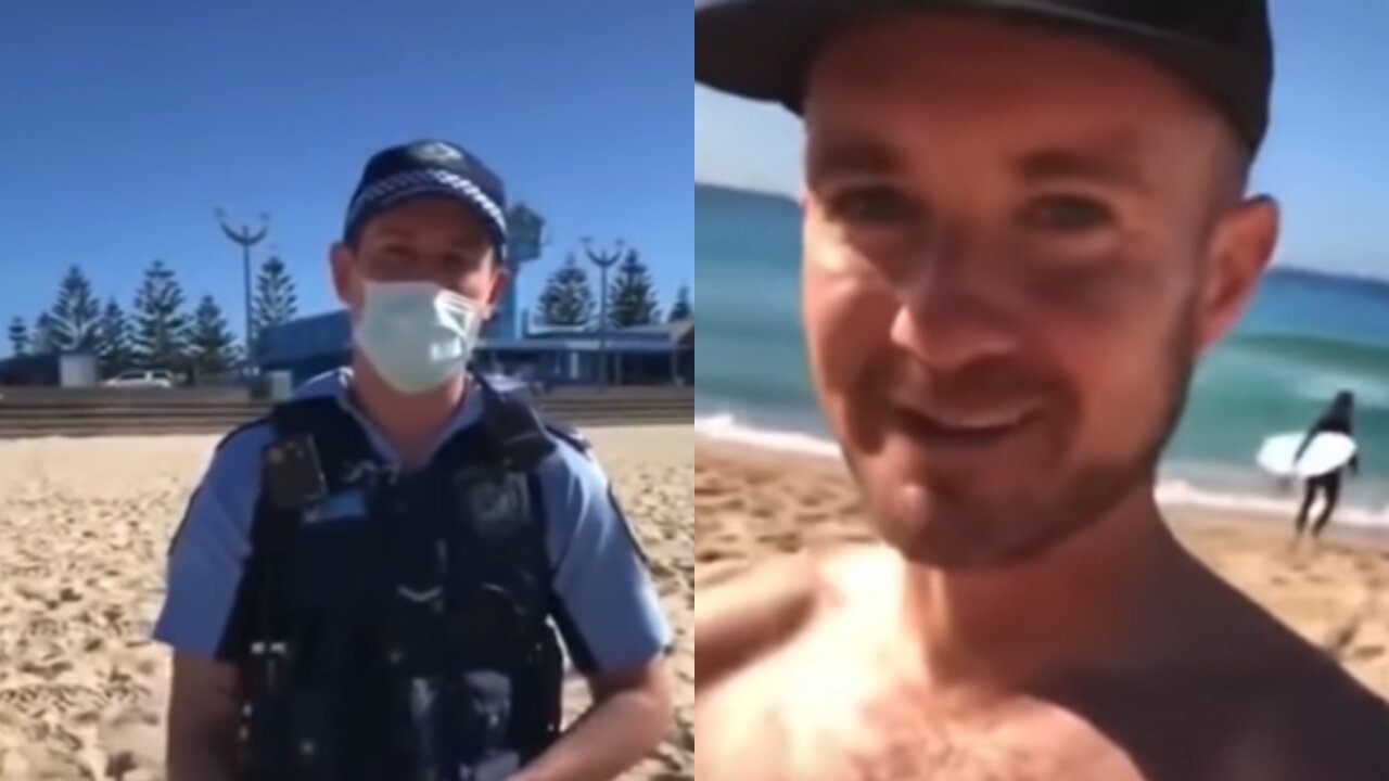 Man Confronted By Police In Australia For Sunbathing - A 'Non-Essential' Activity