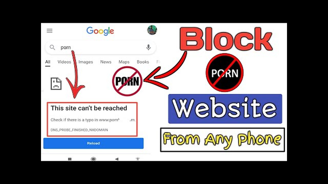 How to Block Porn Website From Any Phone in DNS