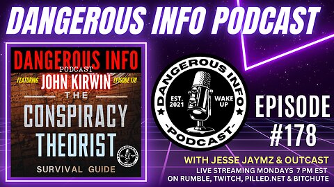 178 "Conspiracy Theorist Survival Guide"-John Kirwin, election, Mandela effect, Satan's short reign