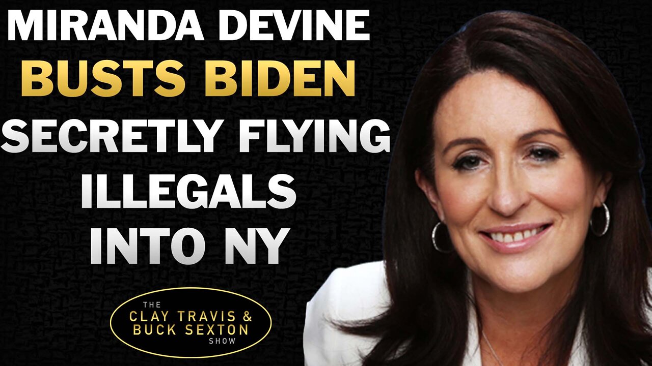 Miranda Devine BUSTS Biden SECRETLY Flying Illegals Into NY