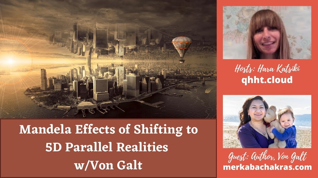 Mandela Effects of Shifting to 5D Parallel Realities w/Von Galt