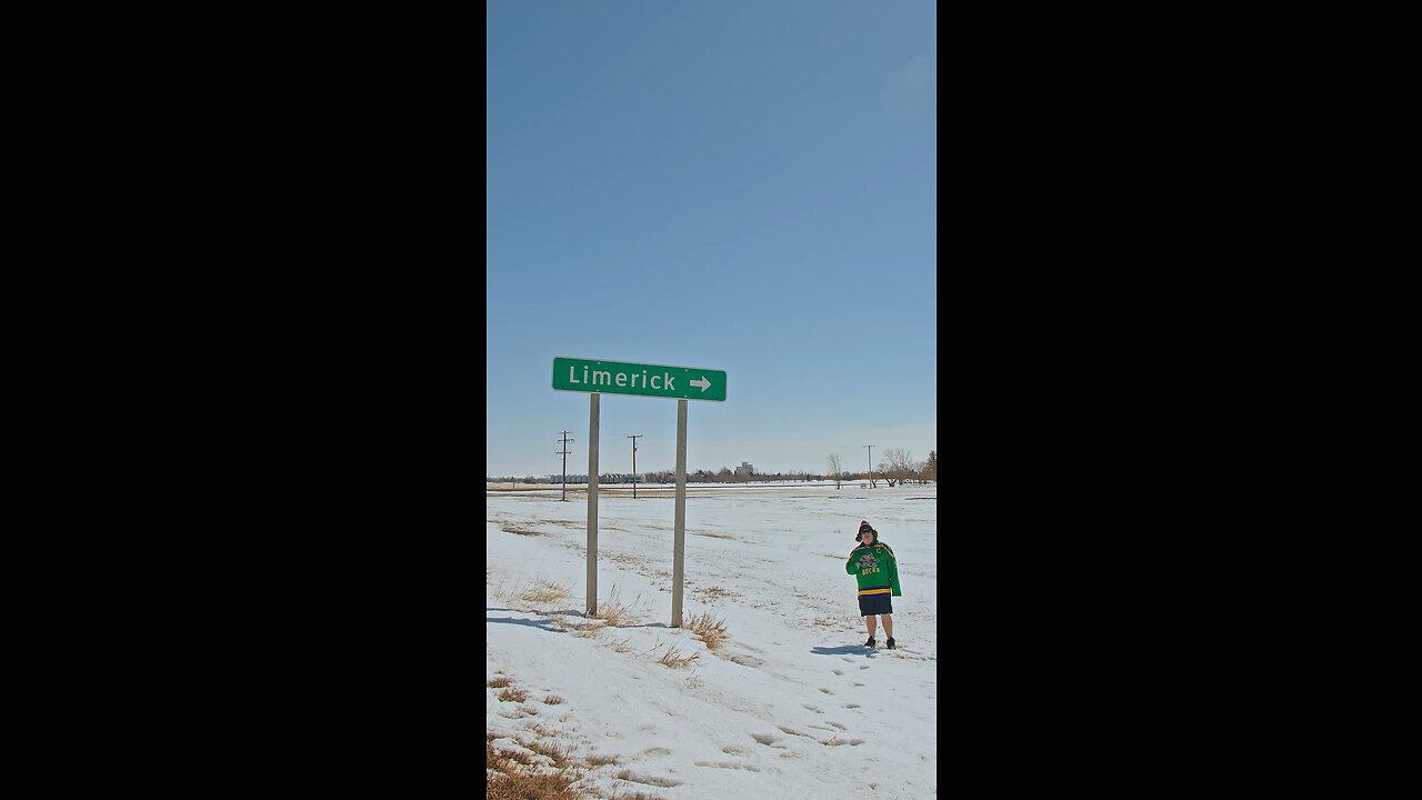 There once was a man from Limerick… #Limerick #Saskatchewan #Canada #Travel
