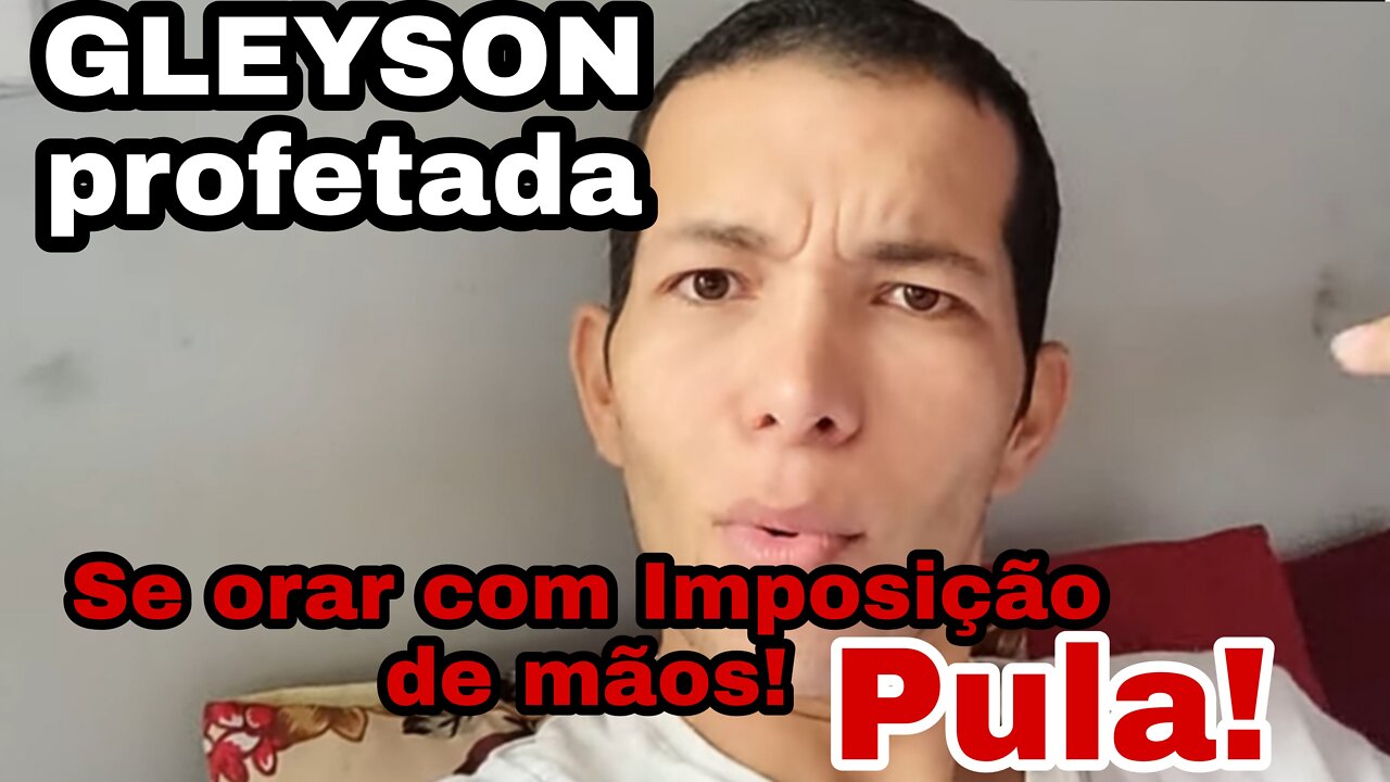 GLEYSON! PRECISA DE LIBERTAÇÃO URGENTE!