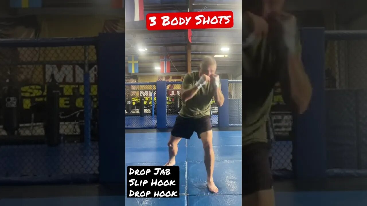 Targeting the body - 3 different punches to the body