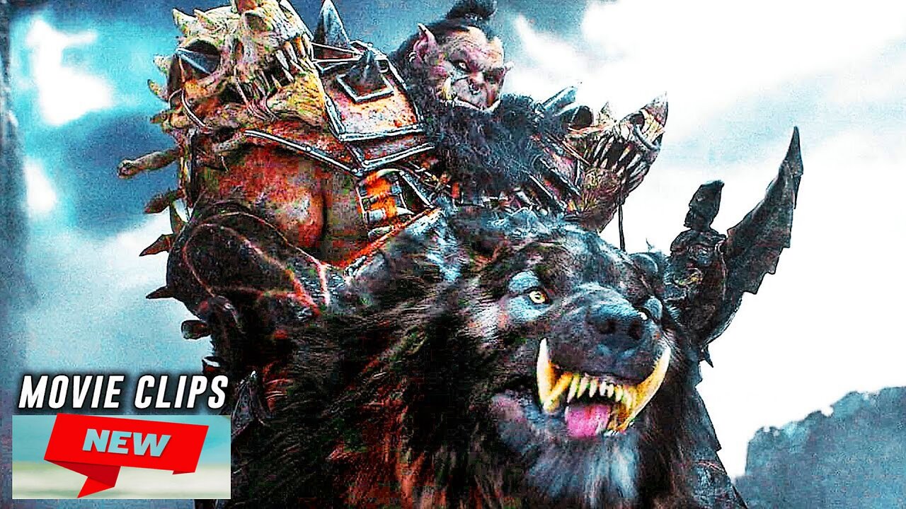 WARCRAFT CLIP COMPILATION (2016) Fantasy, Movie CLIPS HD