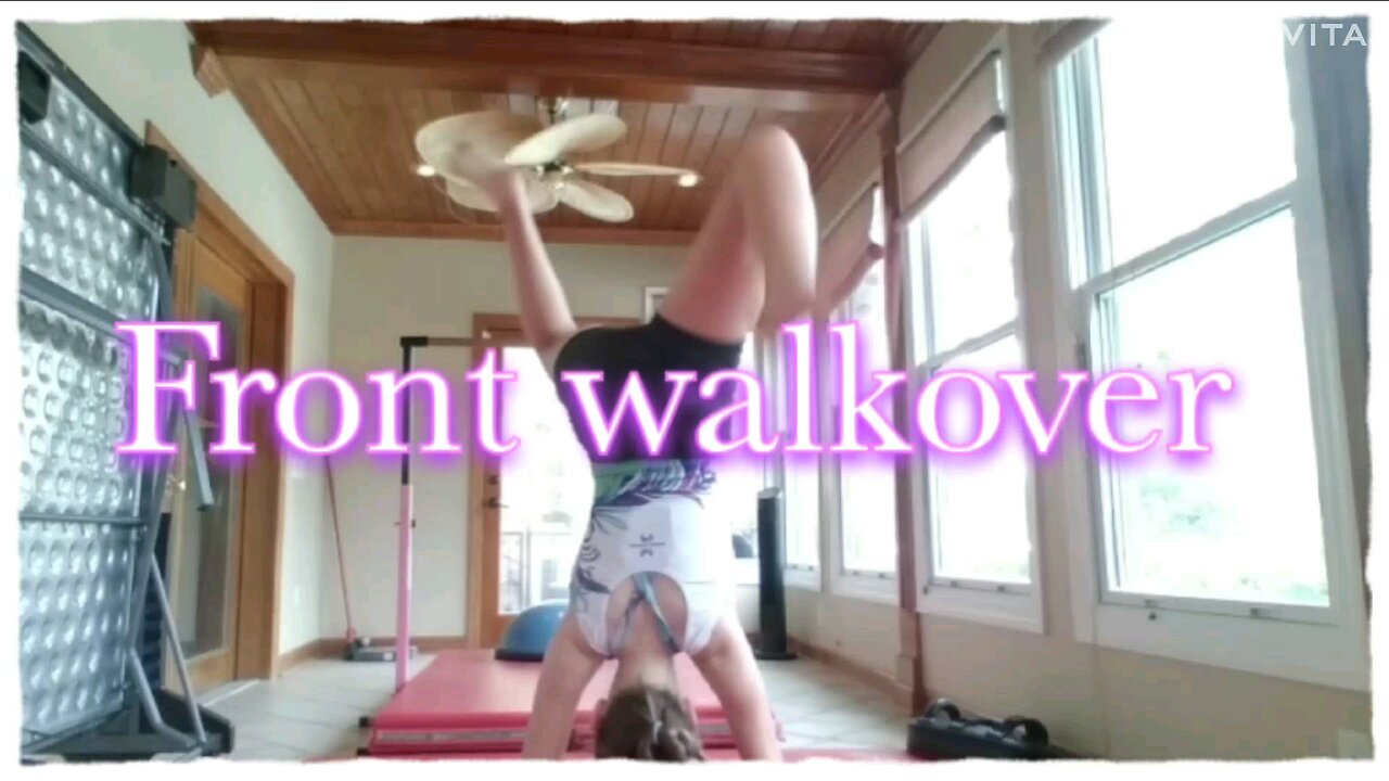 Tutorial to do a front walkover