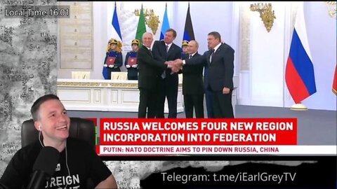 Putin: FULL Speech and Signing Treaties Ceremony - Will This Be RED OCTOBER?! 30/09/2022