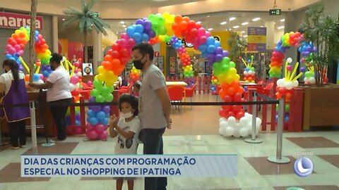 Vale do Aço dia das crianças com programação especial no Shopping de Ipatinga