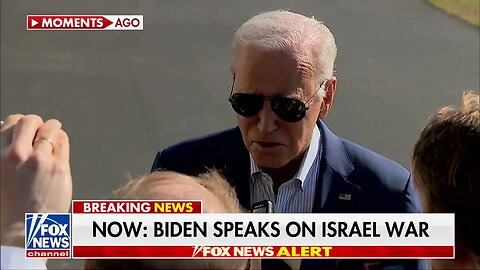 Biden "Still Optimistic" Hamas Terrorists Will Release Hostages They've Had In Gaza Since Last Month