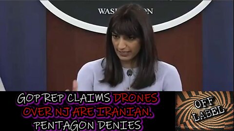 GOP Rep Claims The Drones Over New Jersey Are Iranian. Pentagon Denies Claim.