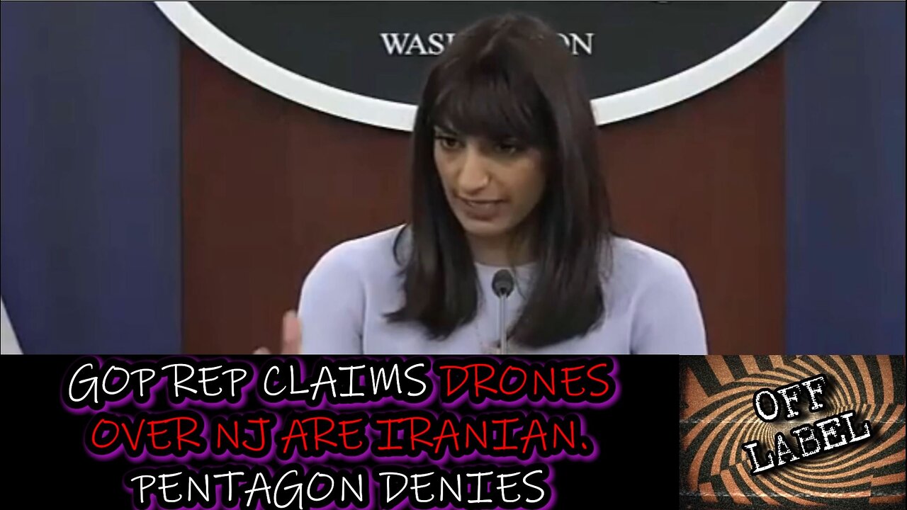GOP Rep Claims The Drones Over New Jersey Are Iranian. Pentagon Denies Claim.