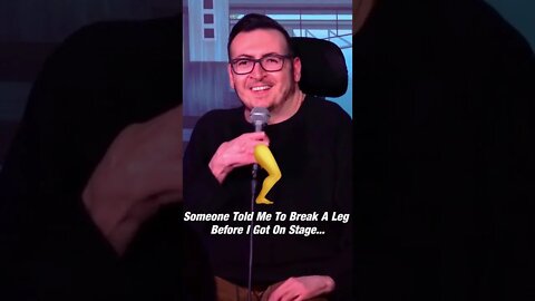 Break A Leg | Michael The Chairman Stand Up Comedy #standup #standupcomedy #comedian #comedy #funny