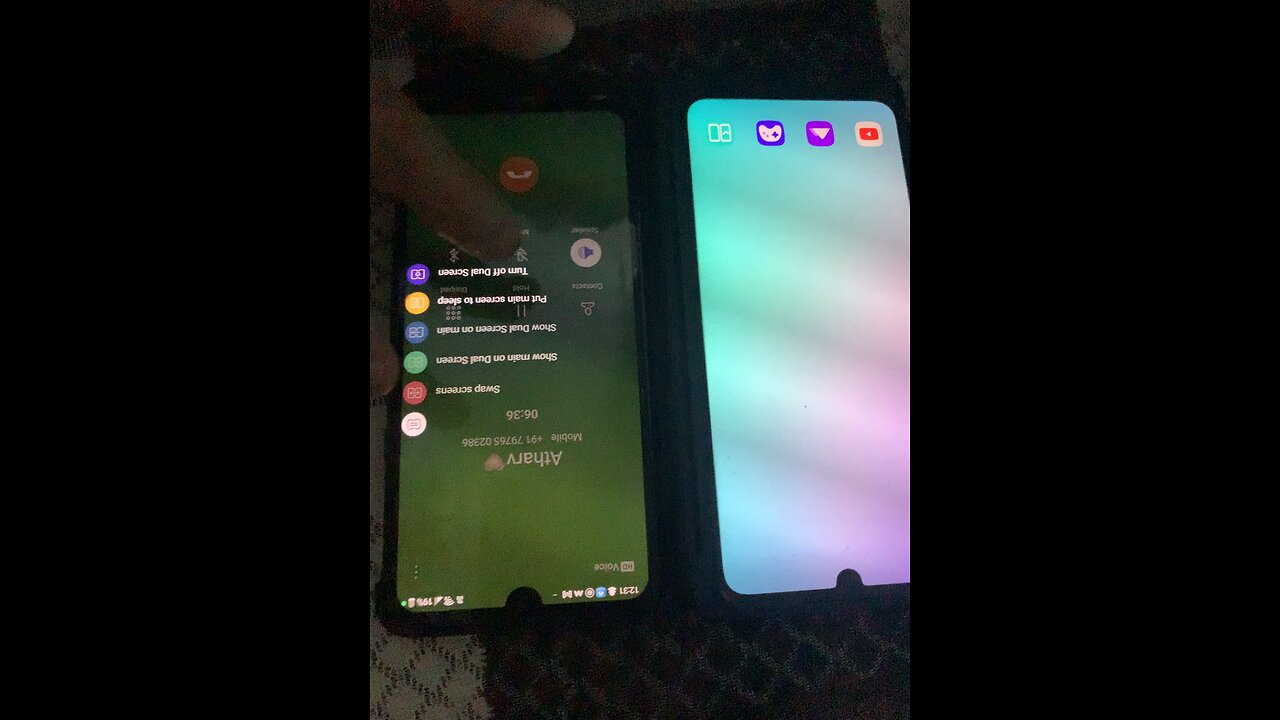 Phone with dual screen best for work