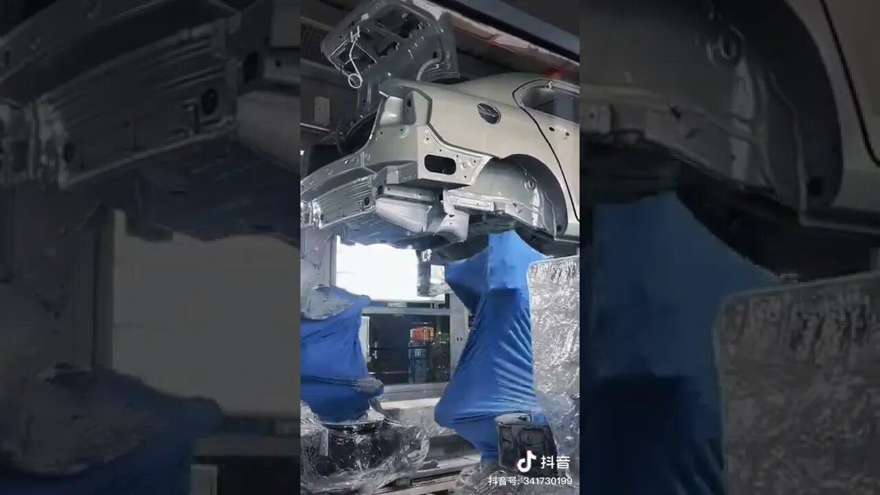 How a car is made 🚘 #shorts #short #Car factory in china