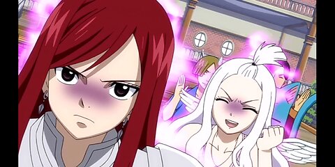 Erza and Mirajane "You are my rival"