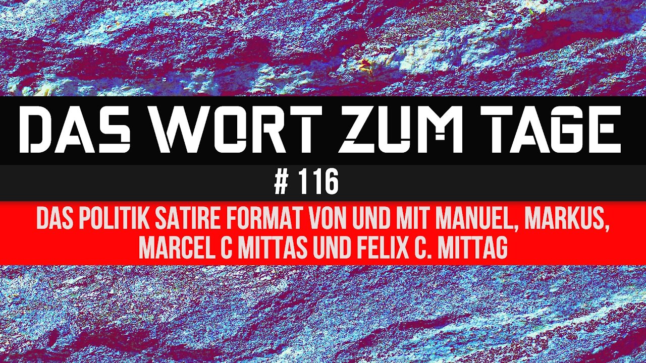 DAS WORT ZUM TAGE # 116 - Lockdown, Streit, Widerstand