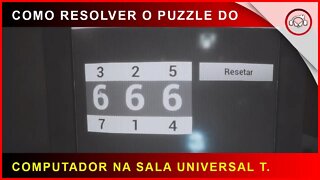 Fobia St Dinfna Hotel, Como resolver o puzzle do computador (Jogo Brasileiro) | Super dica