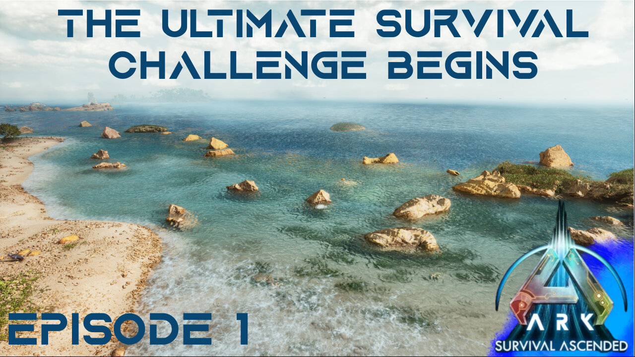 Ark Survival Ascended: The Ultimate Survival Challenge Begins #1