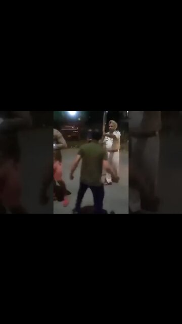 A cop shoots a guy in #India. #shorts