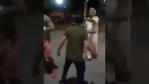 A cop shoots a guy in #India. #shorts