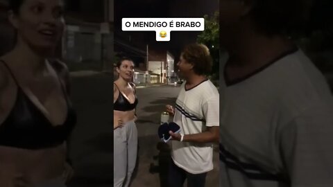 MENDIGO ELE NAO PERDOA NADA NAO DEIXA PASSAR NADA ( MEME ) ( VIRAL ) #SHORTS