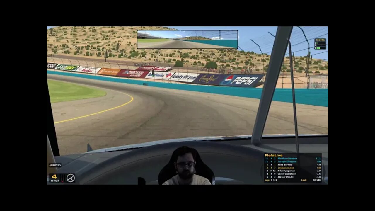 iRacing Pickup Cup at Phoenix followed by framerate drops