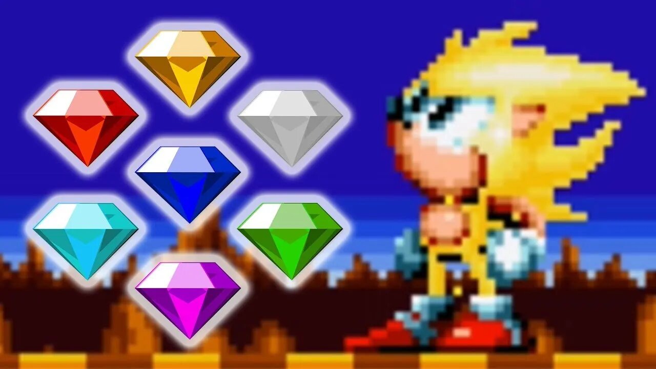 Como conseguir as esmeraldas do chaos no Sonic mania fácil #Shorts