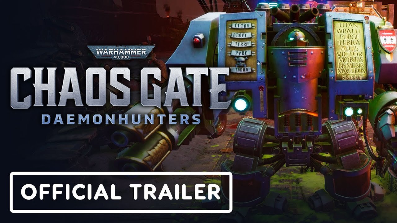 Warhammer 40K: Chaos Gate Daemonhunters Duty Eternal - Official Launch Trailer