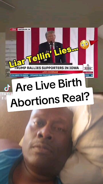 Trump: Live abortions