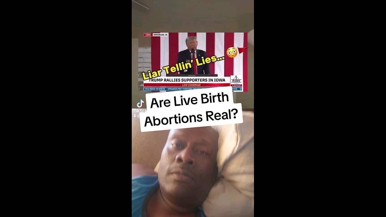 Trump: Live abortions