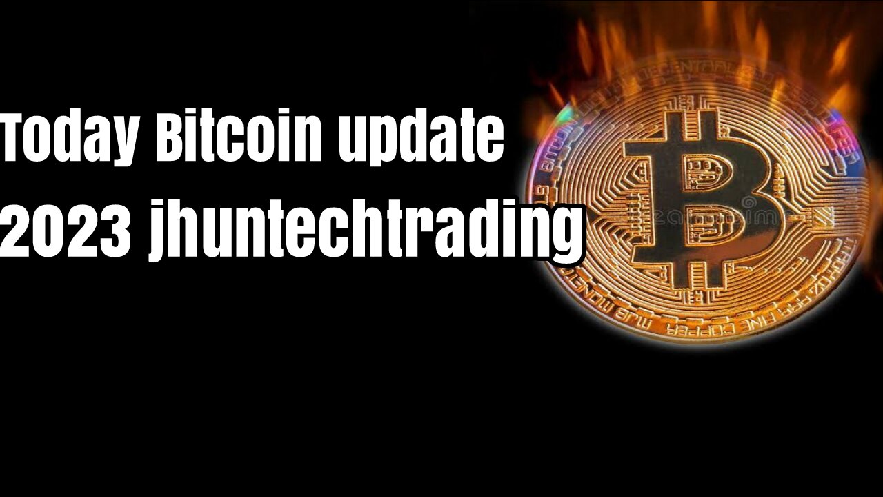 Bitcoin update today up to $20.000 by jhuntechtrading 2023