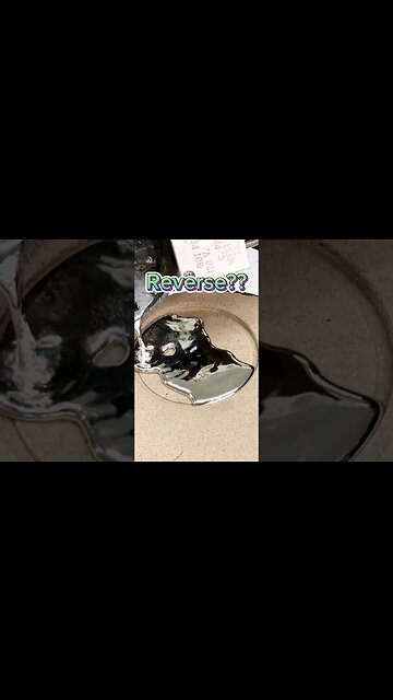 Watch Metal Casting in Reverse #shorts #shortsfeed #reverse
