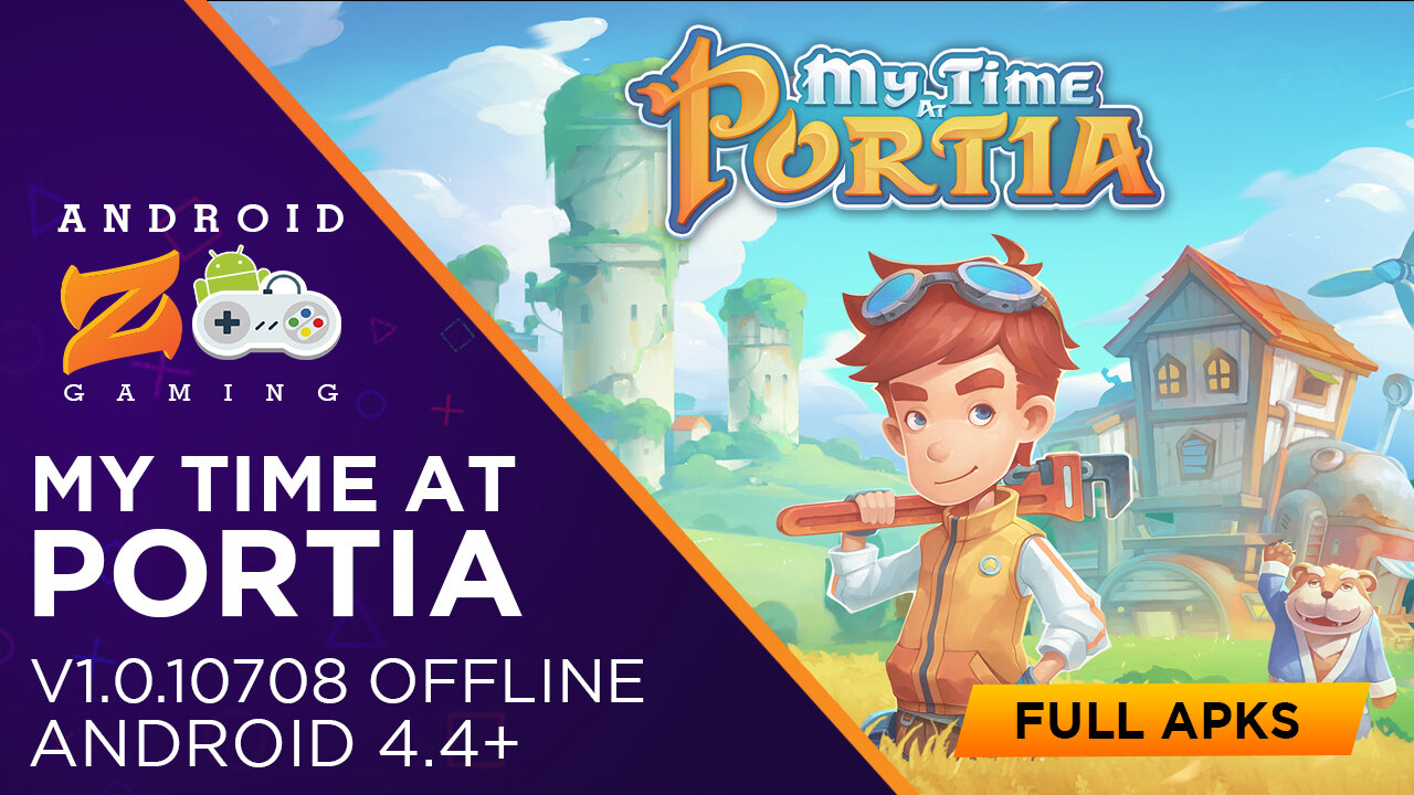 My Time at Portia - Android Gameplay (OFFLINE) (With Link & Tutorial) 979MB+