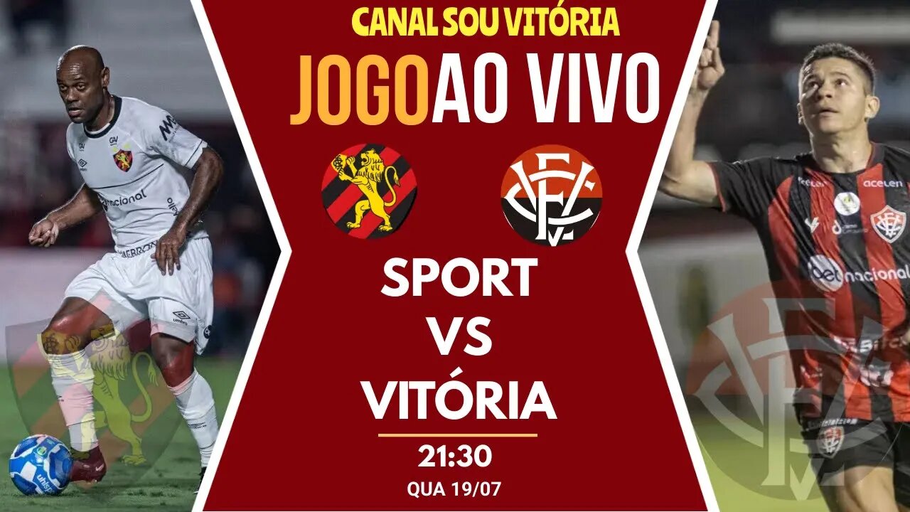 Assistir Sport x Vitória ao vivo grátis Brasileirão série B 2023 #sportxvitoria