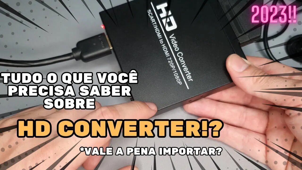 Reviva a Magia dos Videogames Antigos com o Conversor SCART para HDMI!