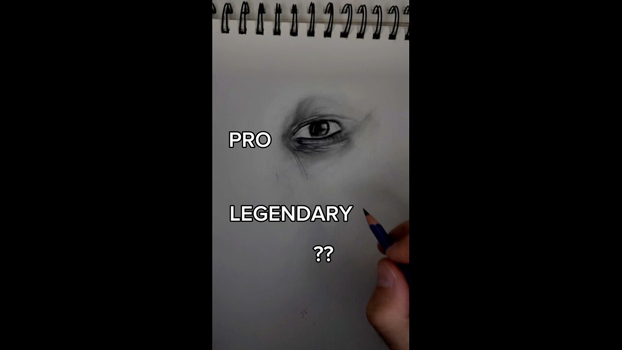 PRO VS LEGEND EYE DRAWING
