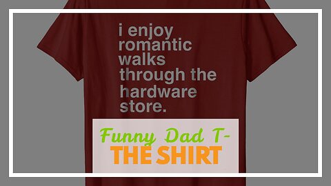 Funny Dad T-Shirt Handyman Hardware Store Tools Gift Shirt
