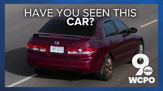 Police are searching for a murder suspect in this vehicle