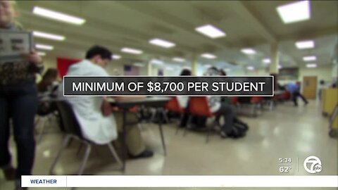 'Count Day' for Michigan schools starts Wednesday; schools to get about $8,700 per student