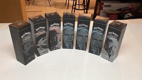 Jack Daniels Master Distillery Collection 1-6