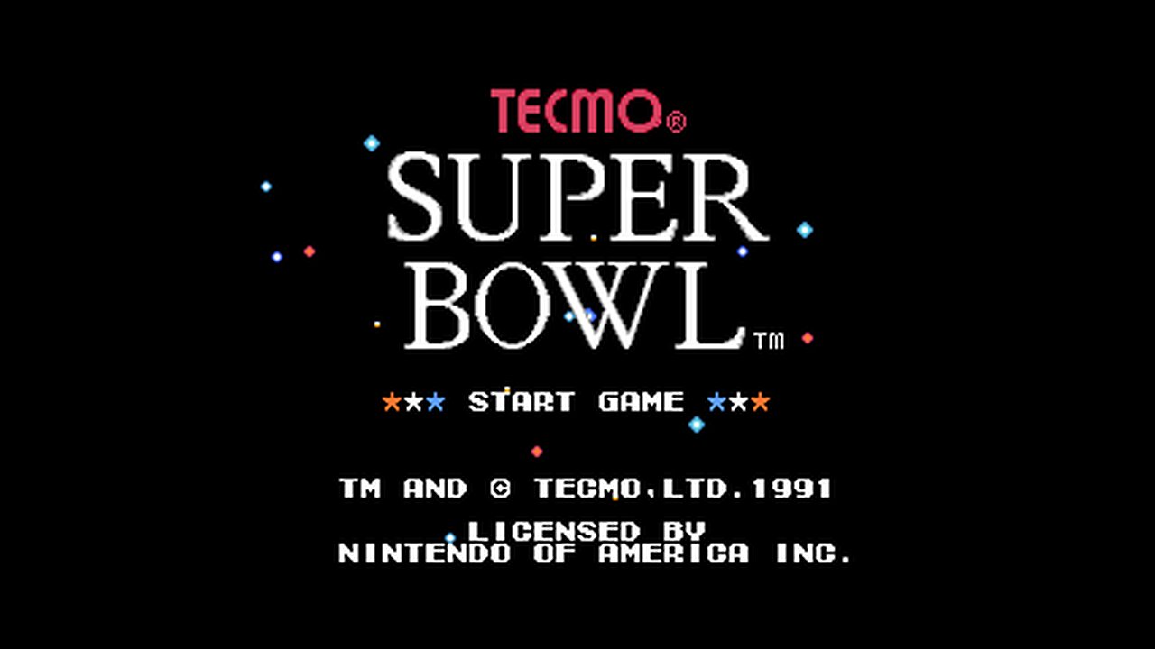 Streaming Tecmo Super Bowl for NES emulator.