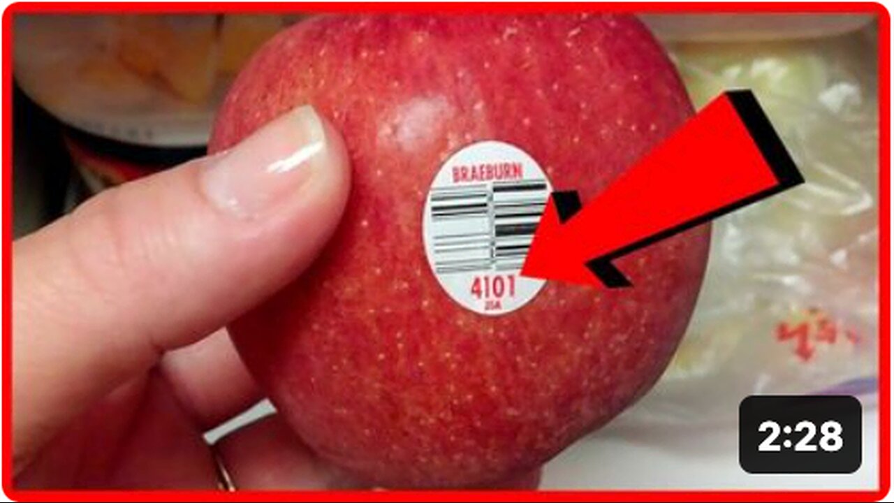 Here’s The Hidden Meaning Behind Fruit And Vegetable Stickers